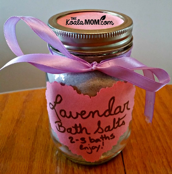 Lavender bath salts