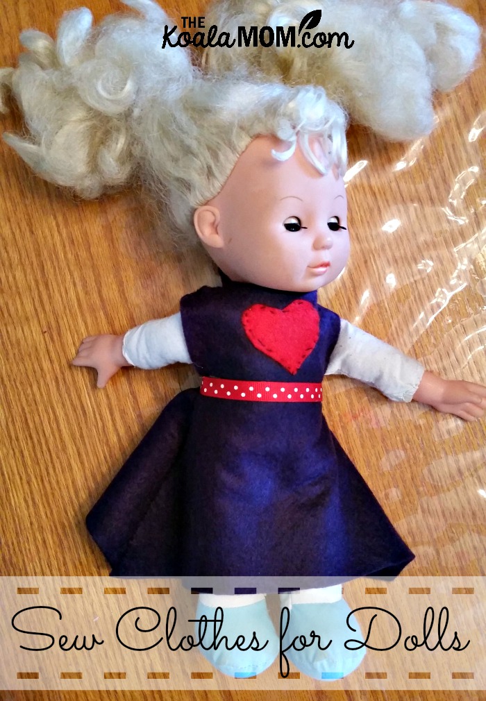 Sew Clothes and Accessories for Dolls and Stuffies