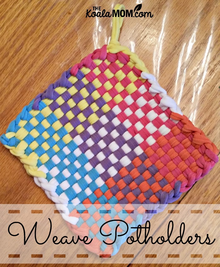 Weave potholders