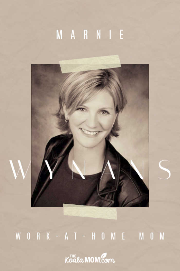 Marnie Wynans, work-at-home mom and Norwex consultant.