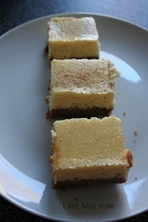 Eggnog Cheesecake Bars