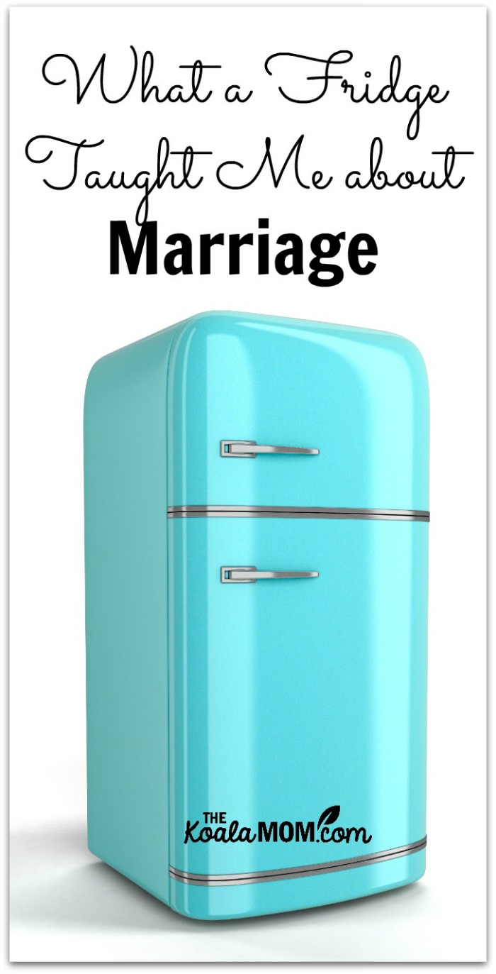 What a fridge taught me about marriage