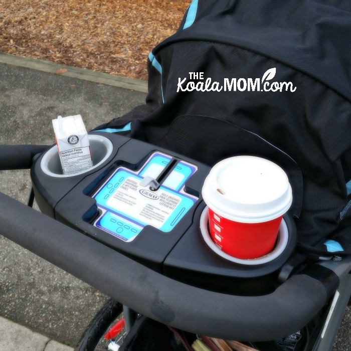 Graco FastAction Fold Jogger Travel System with coffee cup holders 