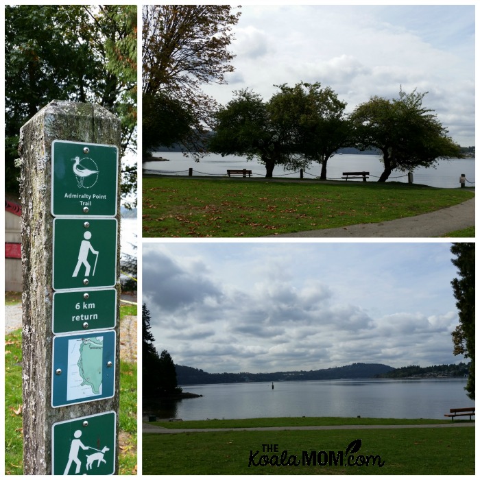 Belcarra Regional Park picnic area and the start of Admiralty Point Hike