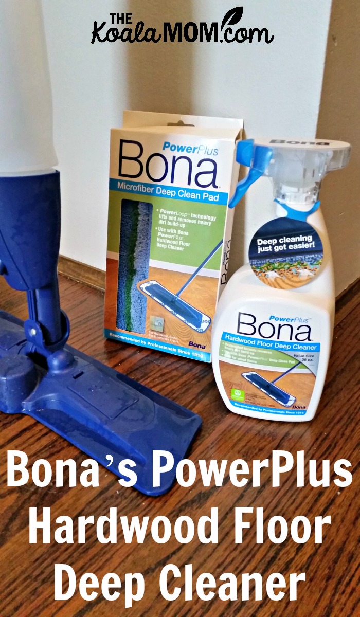 Bona’s PowerPlus Hardwood Floor Deep Cleaner
