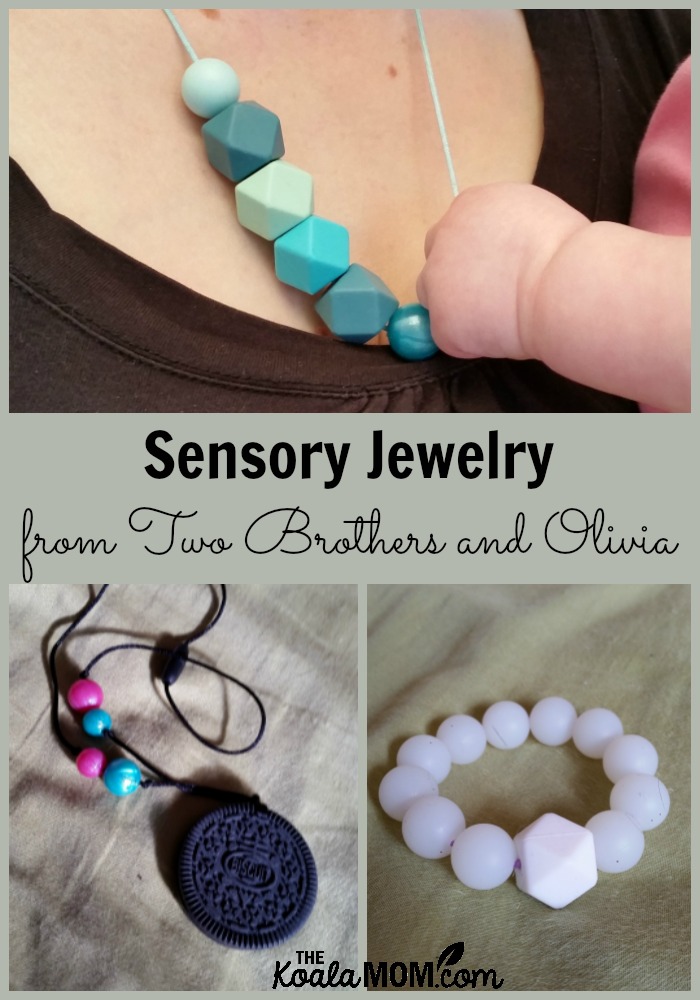 Sensory Jewelry from Two Brothers and Olivia