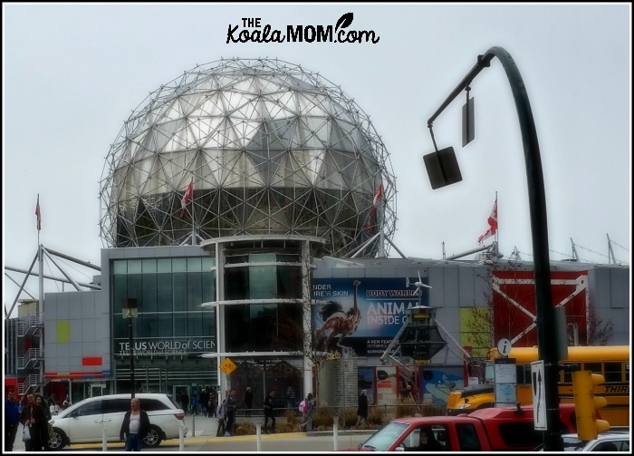 Telus World of Science in Vancouver during Spring Break