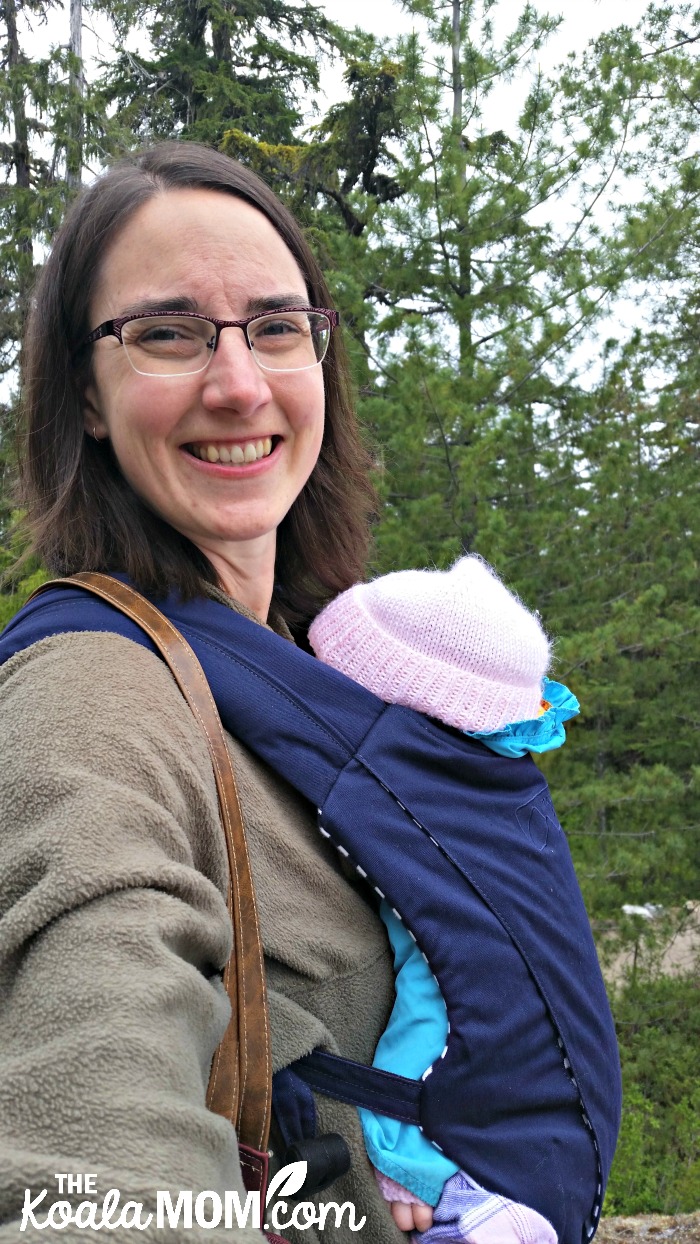 Hiking the Sea to Sky Gondola trails with the Mountain Buggy Juno carrier