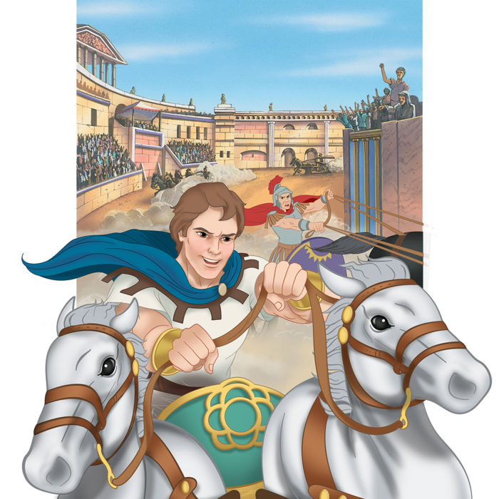 Ben-Hur: A Race to Glory (Saints and Heroes for kids series from CCC of America)