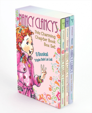 Fancy Nancy novel series for grade 2 girls