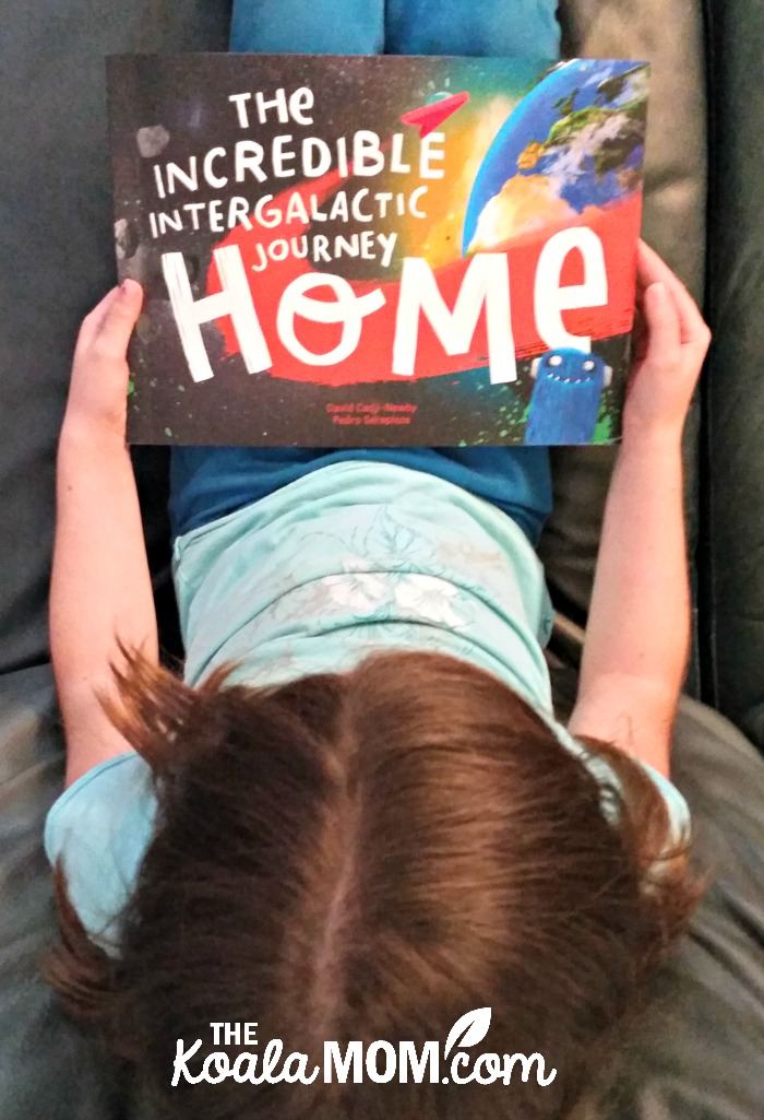 The Incredible Intergalactic Journey Home by Lost My Name - #1 on my list of kids books about moving