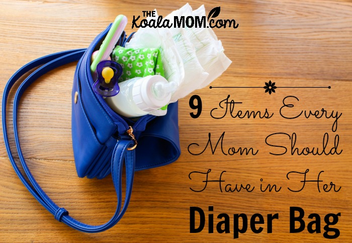9 items every mom should have in her diaper bag