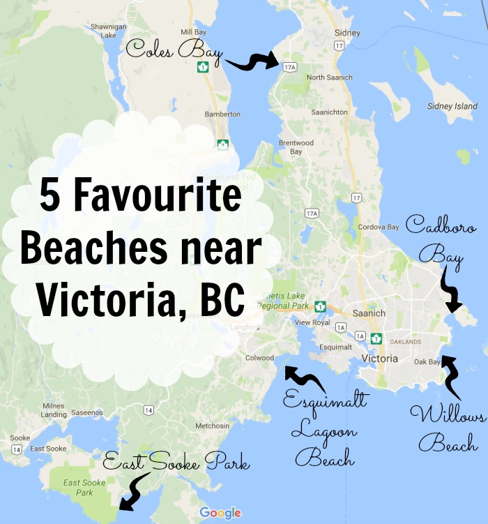 5 favourite beaches around Victoria, BC