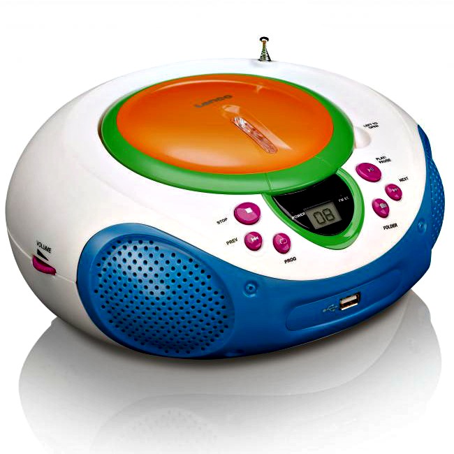 A colourful, kid-friendly CD player is one of my favourite homeschool tools.