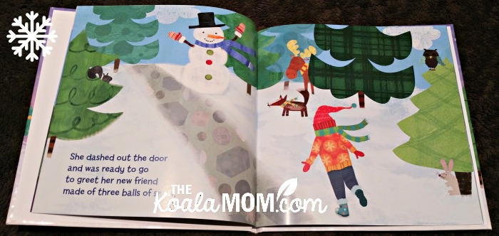 Jade's Christmas Snowman - personalized Christmas book from I See Me!