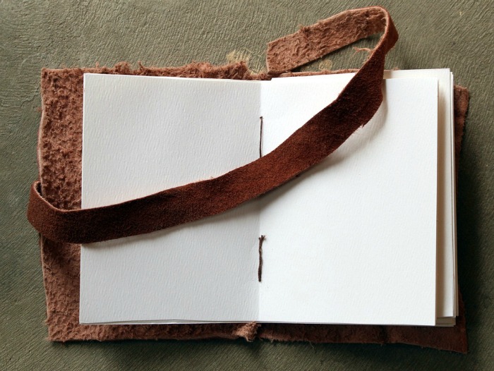 Leather bound journal