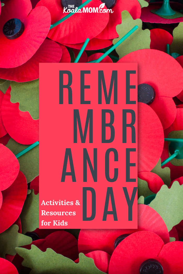 Remembrance Day: activities and resources for kids