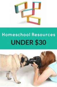 homeschool resources under $30