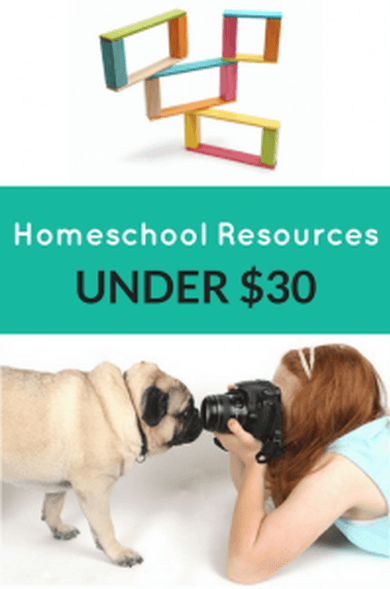 Homeschool resources under $30 from Educents