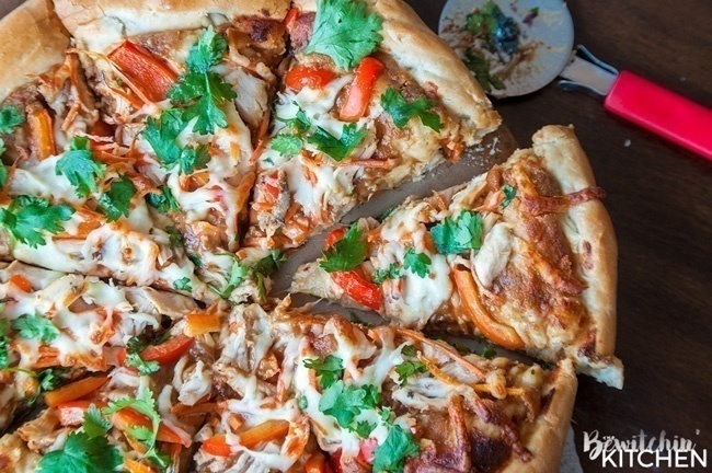 Thai Chicken Pizza Recipe