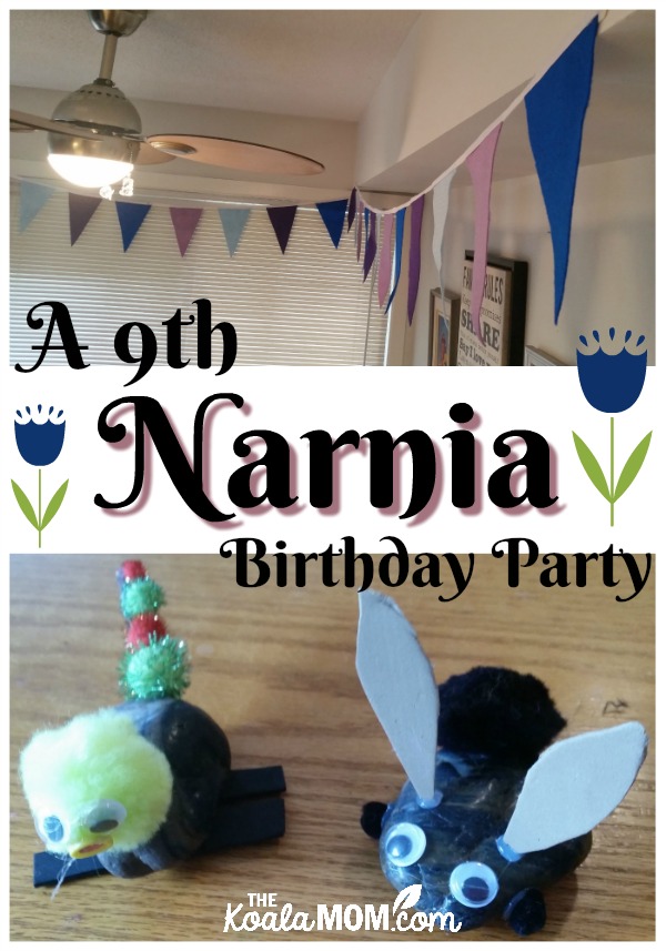 A 9th Narnia Birthday Party