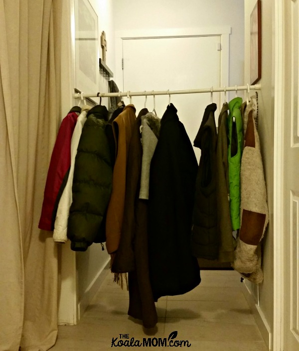 Through the wardrobe into Narnia!