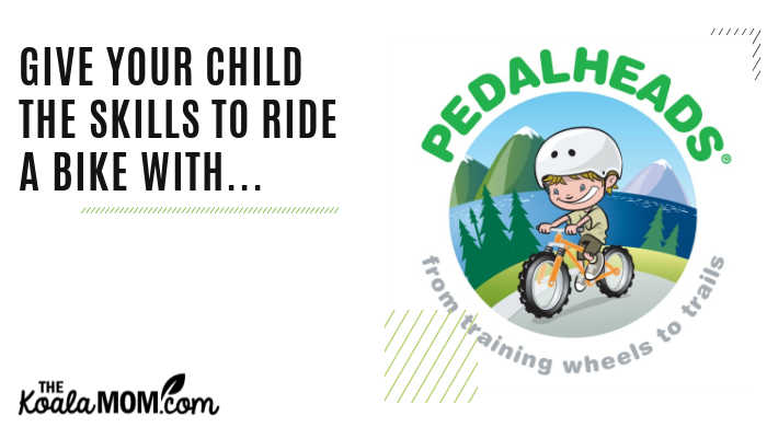 Give your child the skills to ride a bike with PEDALHEADS.