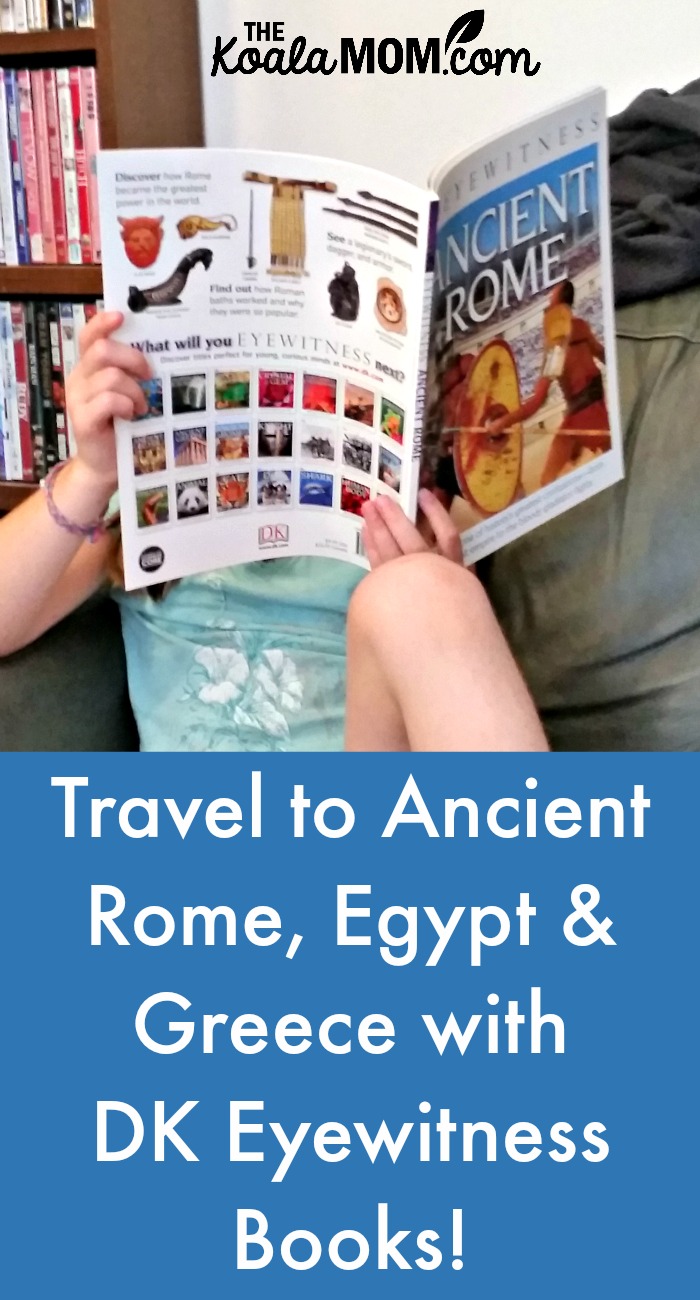 Travel to ancient Greece, Rome and Egypt with DK Eyewitness Books!