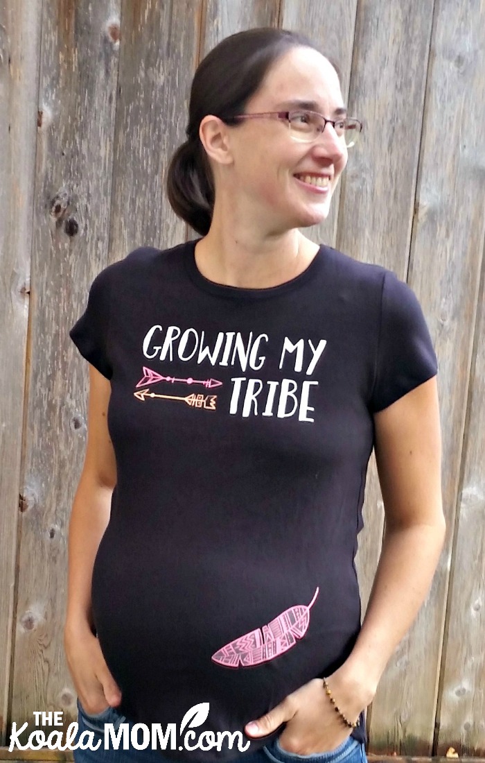 Find Cute Pregnancy Tees at Zoey's Attic Personalized Gifts