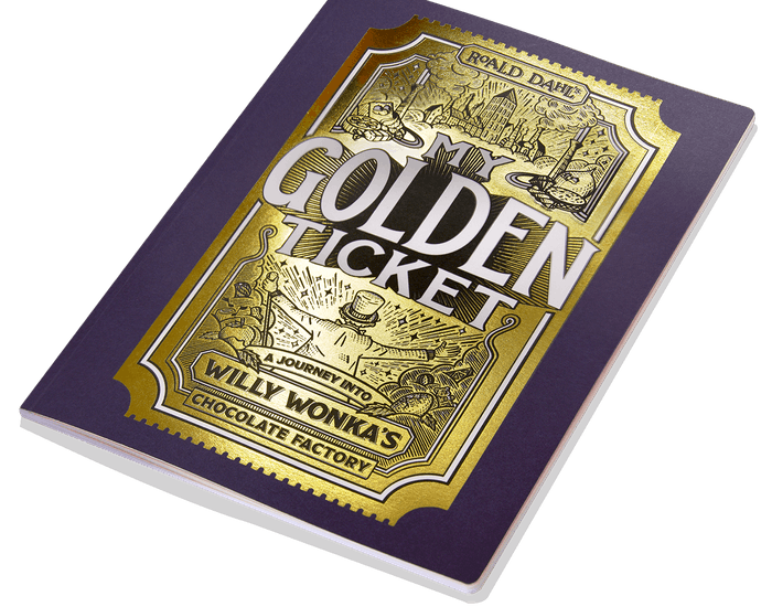 My Golden Ticket Book, Personalised Willy Wonka Book