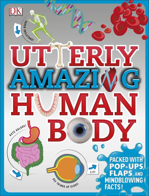 Utterly Amazing Human Body, a pop-up book for kids 8-12