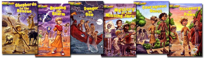 The Gospel Time Trekkers series by Sister Maria Grace Dateno