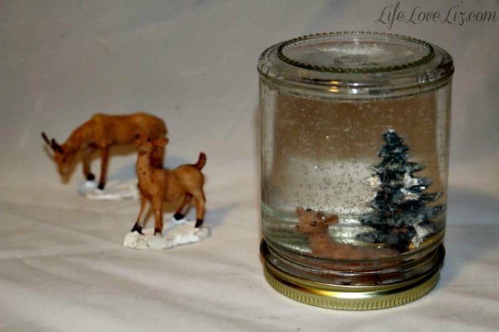 DIY snow globe