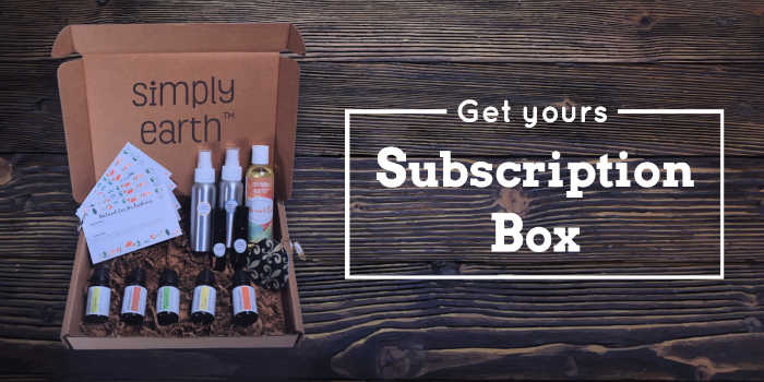 GET YOURS! Simply Earth Essential Oils subscription box