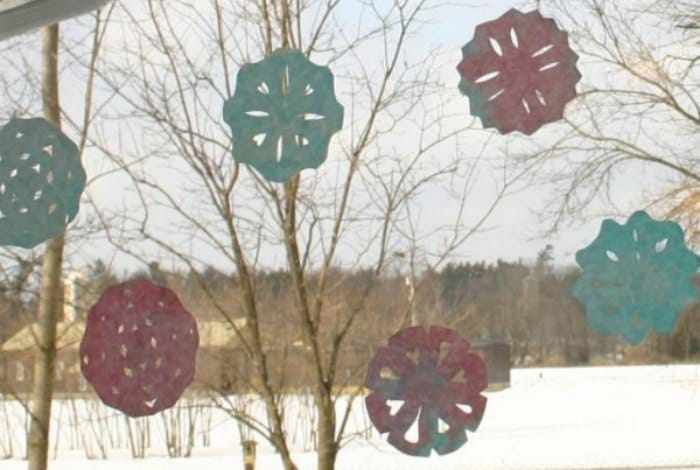 Paper snowflakes