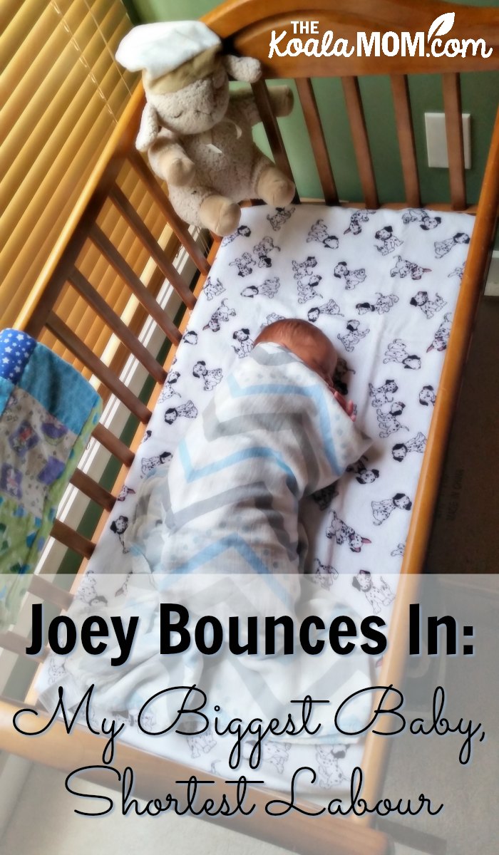 Joey's Birth Story: My Biggest Baby, Shortest Labour