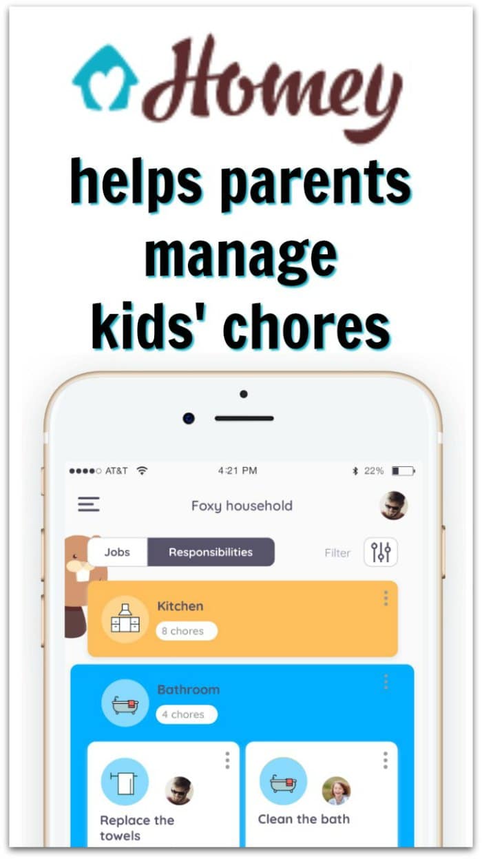 Homey helps parents manage kids' chores