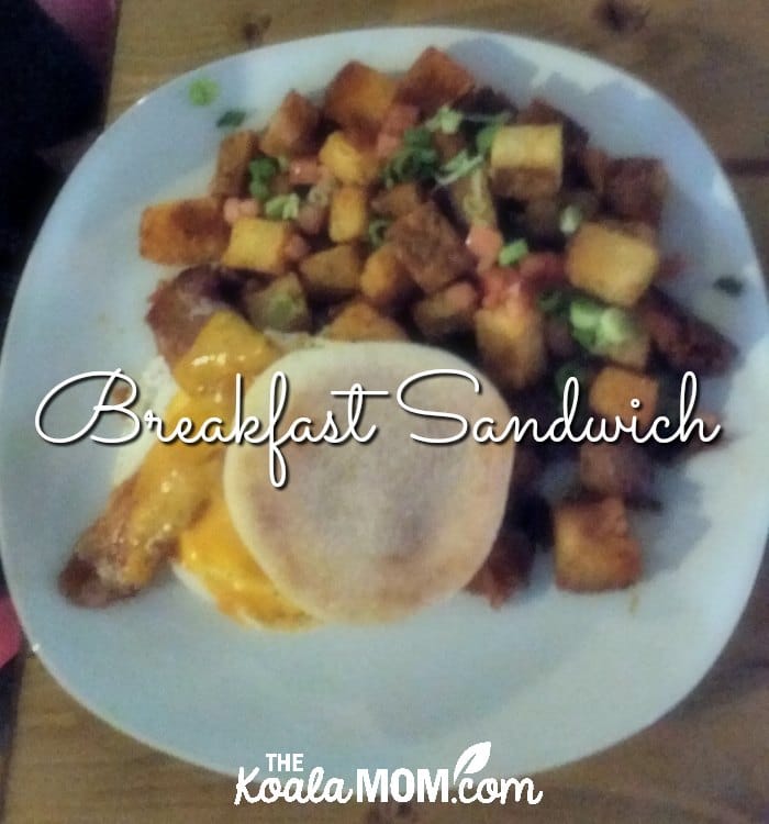 The Blenheim Breakfast Sandwich