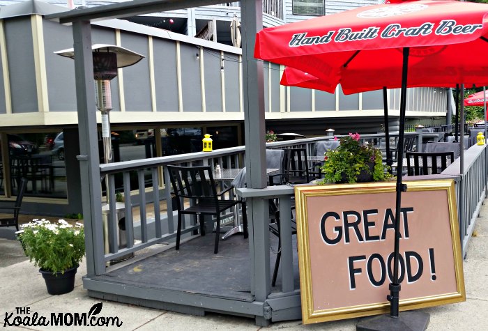 Great food at the Blenheim Pub in Kitsilano