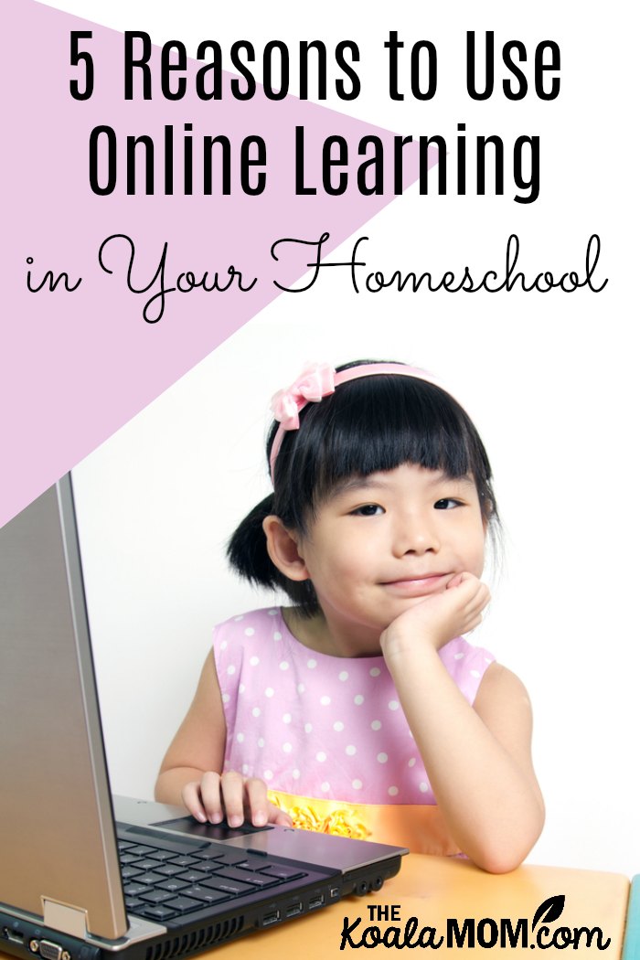 5 Reasons to Use Online Learning in Your Homeschool
