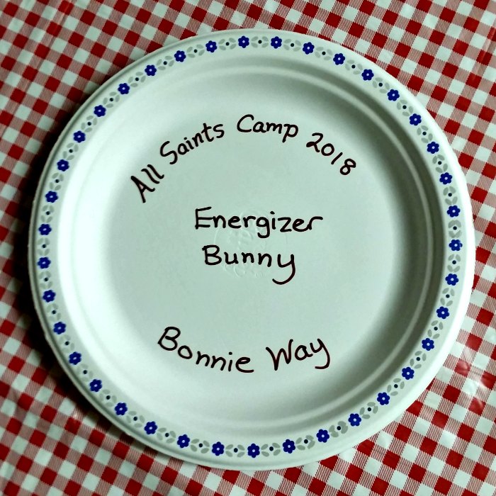 All Saints Homeschool Camp 2018 - Energizer Bunny - Bonnie Way