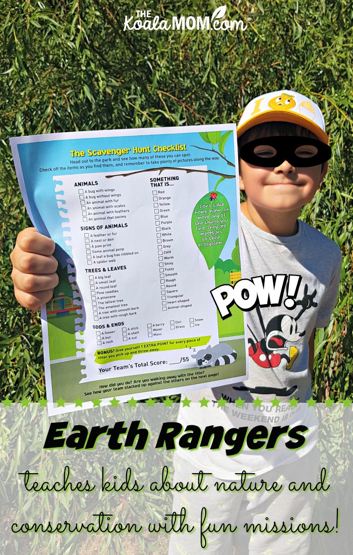 Earth Rangers teaches kids about nature and conservation!