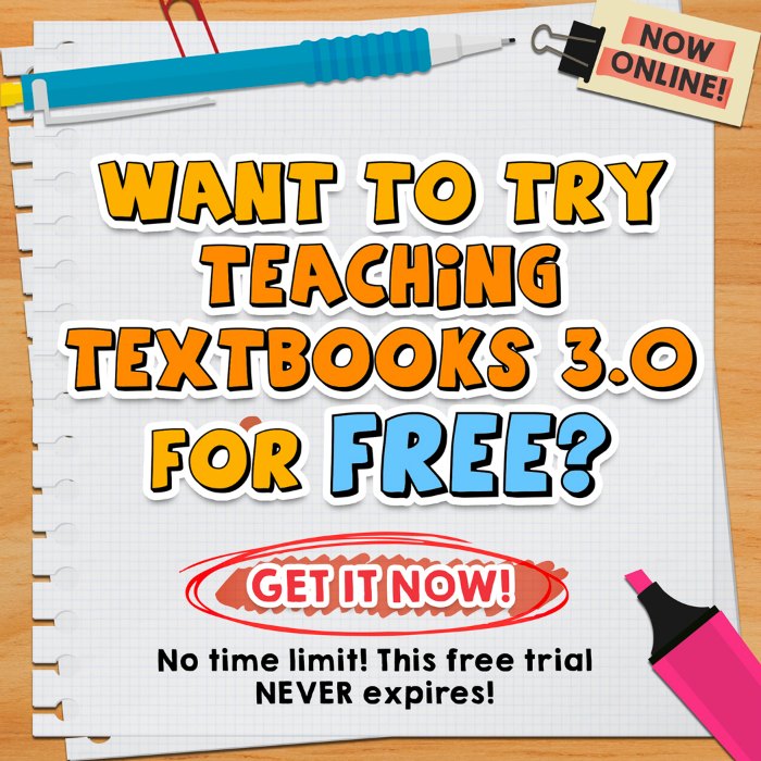 Teaching Textbooks Free Trial