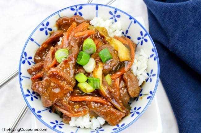 Crockpot Mongolian Beef