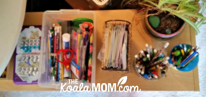 Homeschool supplies.