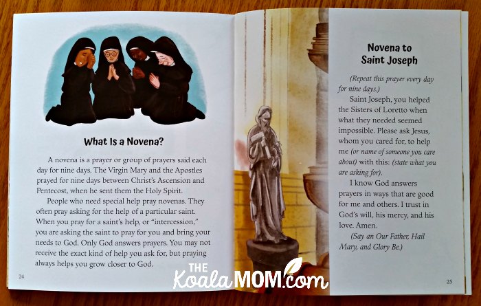 Novena to Saint Joseph in Staircase for the Sisters by Pamela Love