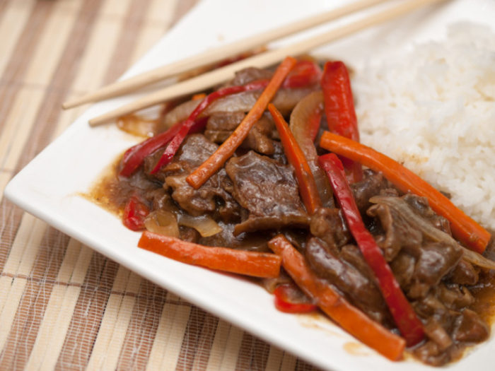 Slow Cooker Ginger Orange Beef