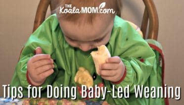 Tips for Doing Baby-Led Weaning with a Bibado bib