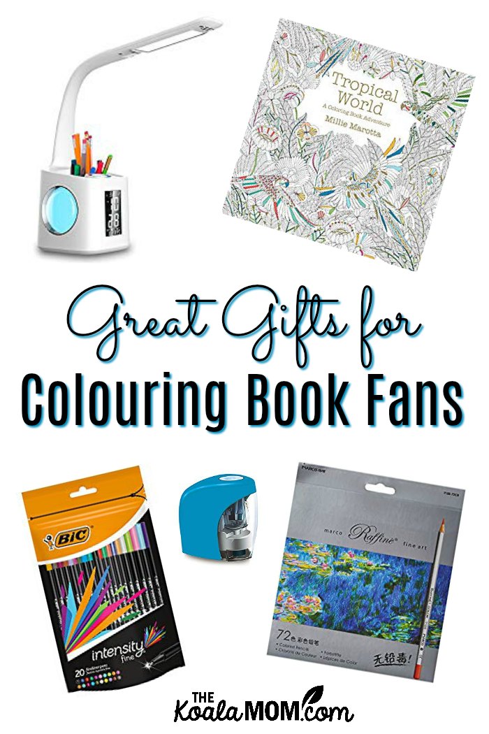 Great Gifts for Colouring Book Fans