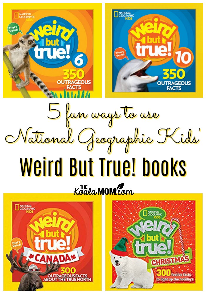 5 Fun Ways to Use National Geographic Kids' Weird But True books!